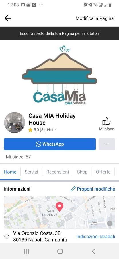 Casa Mia Holiday House Napoli Ngoại thất bức ảnh